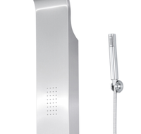 Cartouche de robinet mélangeur en acier inoxydable LANO, prix usine, vente en gros, pour panneau de douche avec double poignée, jets de pluie et de massage