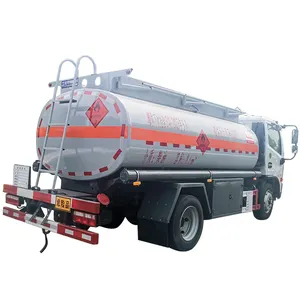 Brand New Capacity Oil Bowser 6000 Liters Fuel Tanker Truck With Dispenser And Flow Meter