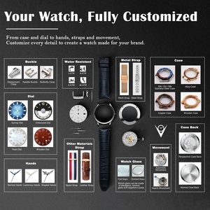 Orologio di Lusso da Uomo GALLANT di Alta Qualità Resistente all'Acqua 5ATM in Lega 20mm con Indicatore delle Fasi Lunari ODM - Product Image 6