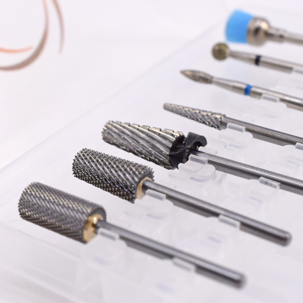 Embouts de ponceuse à ongles en carbure