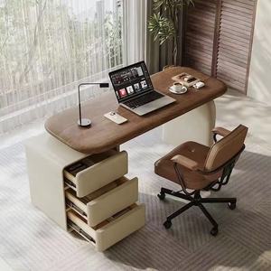 Muebles de oficina convertibles administrativos modernos Escritorio de computadora duradero para que los gerentes se ensamblen fácilmente - Product Image 2