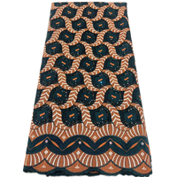 Dentelle africaine originale NI.AI en coton avec pierres, dentelle autrichienne, dentelle suisse de luxe pour robe de soirée