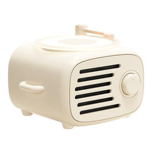 Enceinte Bluetooth pour jeunes, lumière <span class=keywords><strong>d</strong></span>'ambiance bleue, style niche, design sophistiqué, cadeau <span class=keywords><strong>d</strong></span>'<span class=keywords><strong>anniversaire</strong></span>, <span class=keywords><strong>audio</strong></span> rétro, sans télécommande - Product Image 1