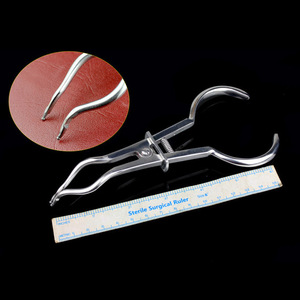 Guanlan Dental Rubber Dam <b>Clamp</b> Size 6 Sterile Surgical Ruler Included For Oral Care Procedures - Product Image 2