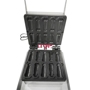 Machine à gaufres en forme de pénis en acier inoxydable ITOP, <span class=keywords><strong>prix</strong></span> d'usine, mini machine à gaufres en forme de pénis - Product Image 5