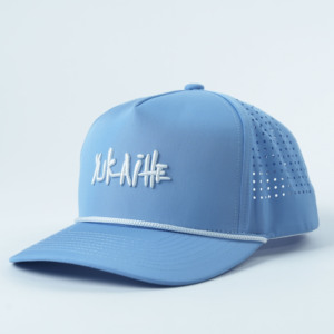 Gorra <span class=keywords><strong>de</strong></span> béisbol perforada con agujero cortado con láser y logotipo bordado <span class=keywords><strong>de</strong></span> 5 paneles <span class=keywords><strong>de</strong></span> alta calidad personalizada - Product Image 2