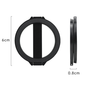Forte magnétique réglable pliable magnétique Double face support de téléphone portable bureau en alliage de Zinc métal support de téléphone portable poignée - Product Image 1