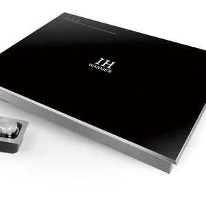 Chauffe-plat à induction commercial 1000W avec cadre en aluminium et boîtier de commande détachable. Cuisinière à induction commerciale - Product Image 1