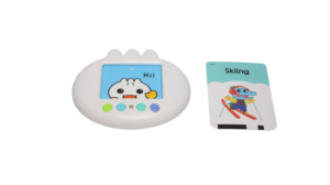 Voce chiara e carte spesse e schede Flash parlanti facili da far scorrere dentro e fuori per i più piccoli 1-5 - Product Image 3