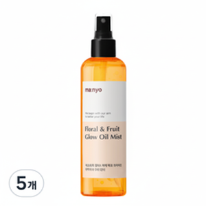 Manyo Factory 150ml Hydrating Floral & Fruit Glow Oil Mist Discount 5ea Spray - Product Image 1