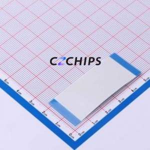 JS05A-40P-050-3-4 FFC Cable (Flexible Flat Cable) P=0.5mm Connector 40P 0.5mm 0.3mm Non-Inverting - Product Image 2