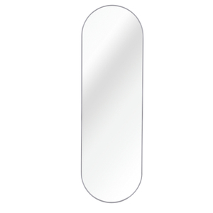 <b>Silver</b> Pill Shaped Full Length <b>Mirror</b> 63 X 20 In Bathroom Vanity <b>Mirror</b> - Product Image 1