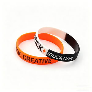 Pulsera de Silicona con Logotipo Personalizado, Diseño OEM, Económica, Impresión a Color, para Regalo - Product Image 4