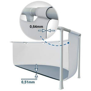 <span class=keywords><strong>Piscina</strong></span> Intex 26732 de 18' x 48\", con Marco Metálico, Redonda, Elevada, de Acero, con Marco Prismático Premium - Product Image 5