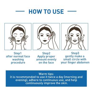 Vitamin B5 yüz saf Serum doğal antioksidan Anti kırışıklık dengesi hyaluronik asit C vitamini serumu - Product Image 2