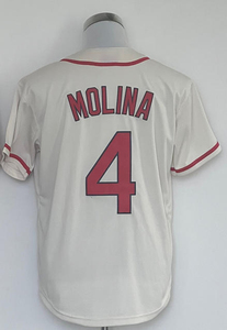 Maglie da Baseball di Alta Qualità per Uomo St. Louis 28 Nolan Arenado 1 Ozzie Smith 4 Yadier Molina, Cucite e Traspiranti - Product Image 5