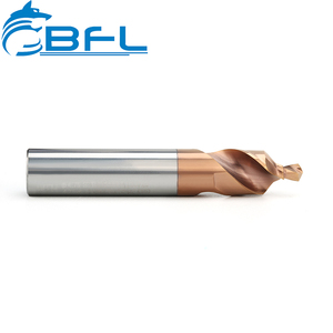 Brocas escalonadas de carburo de tungsteno BFL, cortador de perforación refrigerante para máquina de herramientas, 2 flauta - Product Image 4