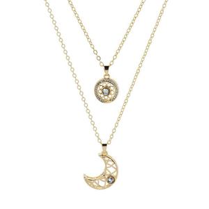 <span class=keywords><strong>Couple</strong></span> magnétique 100 language i love you colliers <span class=keywords><strong>pour</strong></span> femmes, meilleures ventes, soleil et lune, collier cœur - Product Image 3