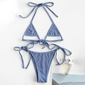 Ensemble de bikini brésilien deux pièces sexy pour femmes, <span class=keywords><strong>Maillot</strong></span> de Bain Femme Bikinis Femme Maillots de bain - Product Image 6