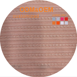 Nouvelle Collection 2026 – Tissu Tricoté 100% Polyester Effet Soie Glacée à Rayures <span class=keywords><strong>Barbi</strong></span>, Extensible, Écologique, Léger, Doux et Respirant pour Vêtements - Product Image 1