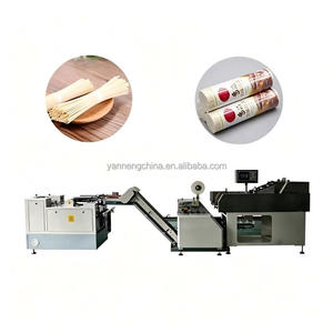 Machine d'emballage automatique pour spaghetti, pâtes longues séchées, nouilles, linguine, vermicelles, avec fonction de pesage et de regroupement, et machine de cerclage - Product Image 1
