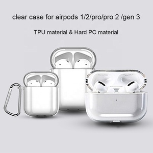 <span class=keywords><strong>เคส</strong></span>หูฟังใสคริสตัลสำหรับ <span class=keywords><strong>airpods</strong></span> รุ่น3rd PC ใสกันฝุ่นฝาครอบกันกระแทกสำหรับ <span class=keywords><strong>airpods</strong></span> Pro 2 - Product Image 2