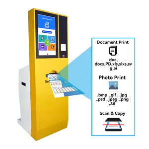 32 tự dịch vụ tiện ích airwaybill A4 in ấn tài liệu Máy quét lên máy bay vượt qua in kiosk - Product Image 3