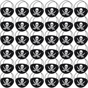 Black Felt <strong>Pirate</strong> Captain <strong>Eye</strong> <strong>Patches</strong> Sword <strong>Eye</strong> <strong>Patch</strong> <strong>Pirate</strong> One <strong>Eye</strong> <strong>Patch</strong> Costume Accessories - Product Image 1