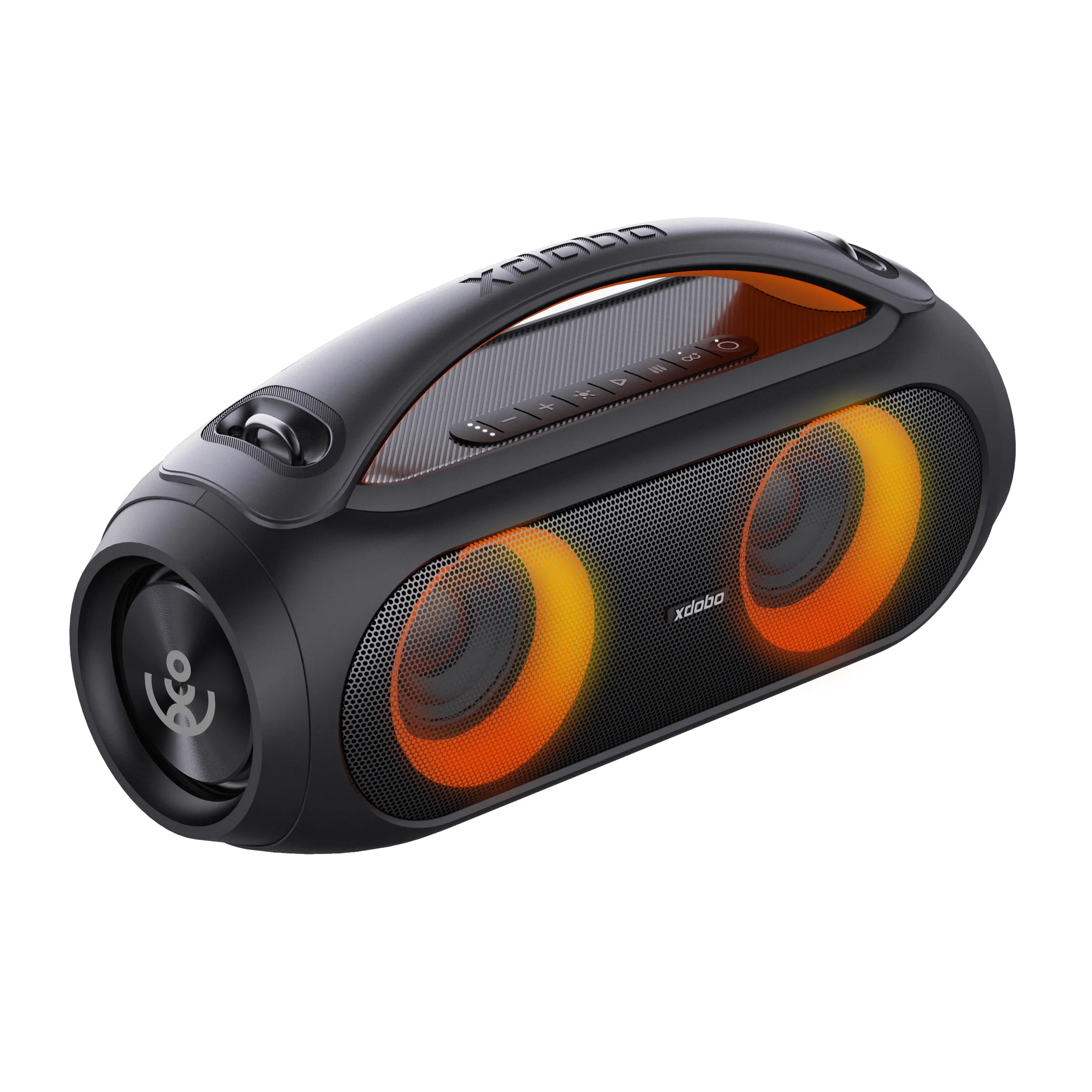 80W XDOBO Fashion Wasserdichter Hifi Subwoofer Lautsprecher Musik Dj Super Bass Boombox Bluetooth Tragbarer Lautsprecher