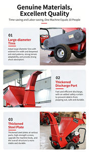 <span class=keywords><strong>Broyeur</strong></span> de branches de jardin mobile haute efficacité, haute puissance, essence/électrique 220V <span class=keywords><strong>3000W</strong></span>, garantie 2 ans, <span class=keywords><strong>broyeur</strong></span> de bois - Product Image 6