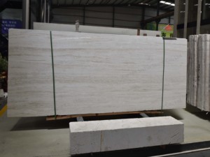 UnionStone Italy Modern Design Super White Travertine Slab Honed <b>Marble</b> Waterproof Flooring Wall Stone Polished Big Apartment - Product Image 2