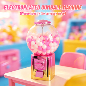 Distributeur de jouets mini Gacha Gachapon à monnayeur, en alliage de zinc durable, pour salles d'exposition et magasins de bandes dessinées - Product Image 1