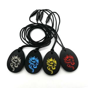 Collier de dentition en silicone pour enfants, pendentif sensoriel à mâcher, bijou de dentition Dragon Teeth, jouet de dentition pour bébé, fabriqué en Chine, Guangdong - Product Image 1