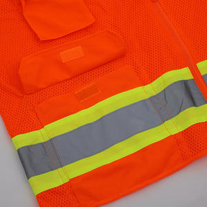 QH工場 ホットロードライディング 反射安全ベスト 卸売 救助用 背景カスタマイズ可能 武夷産 - Product Image 3