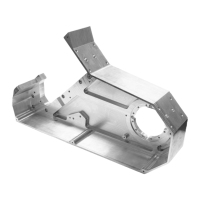 Module de torse en aluminium et acier inoxydable pour robot - Support central principal du tronc
