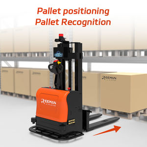 Reeman 1500kg Apilador de carga automática completamente eléctrico Carretilla elevadora de palés Apilador eléctrico de elevación automática Carretilla elevadora eléctrica de China - Product Image 4