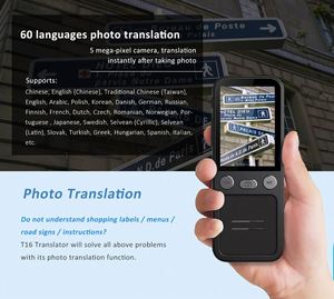 Dispositivo Traductor <span class=keywords><strong>de</strong></span> Idiomas Multi-idioma T16 AI, 138 Idiomas, Batería <span class=keywords><strong>de</strong></span> Larga Duración, Grabación <span class=keywords><strong>de</strong></span> Voz y Fotos sin Conexión, Traductor Inteligente en <span class=keywords><strong>Inglés</strong></span> - Product Image 3