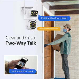 Cámara de Vigilancia Inalámbrica 5G para Exteriores con Doble Lente de 6MP, Wi-Fi y Almacenamiento en Tarjeta de Memoria - Product Image 2