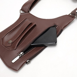 <span class=keywords><strong>Sac</strong></span> de rangement rétro pour homme, <span class=keywords><strong>sac</strong></span> à bandoulière multifonctionnel, <span class=keywords><strong>sac</strong></span> de téléphone portable d'<span class=keywords><strong>extérieur</strong></span> pour femme avec sangle bandoulière. - Product Image 2