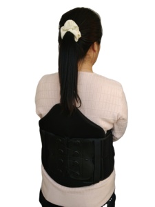 Sabuk penopang Lumbar Universal, penahan ortotik dengan panel Lateral dapat diatur - Product Image 1