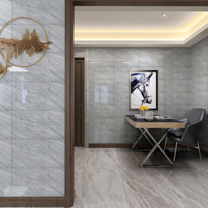 <strong>Bathroom</strong> Modern Designs Polished Glazed Grey Glossy Marble Mirror Ceramic Wall <strong>Tiles</strong> Kitchen Living Room <strong>Simple</strong> Decoration - Product Image 3