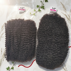 Cabello Humano Natural Negro 4C de 8-18 Pulgadas, Cabello Humano Remy Preestirado Afro Kinky para Trenzas y Peinados Kinky Twist - Product Image 2