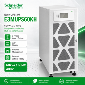 UPS de Torre en Línea de Doble Conversión de Alta Frecuencia Powerware <span class=keywords><strong>Eaton</strong></span> <span class=keywords><strong>93E</strong></span> <span class=keywords><strong>93E</strong></span>-60-N-MBS 60kVA 60 KVA 54 KW 400Vac Sin Transformador - Product Image 1