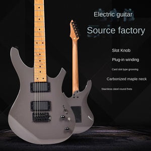 Cross-border elektrische gitaar rock metal elektrische gitaar Alnico5 dubbele dubbele cut single elektrische gitaar - Product Image 1