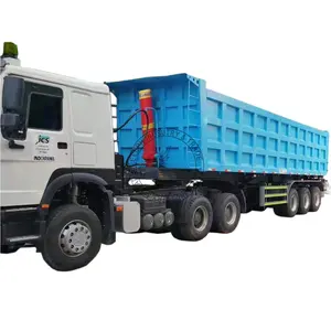 Duy nhất 3 trục Dump lồng xe tải Trailer bán