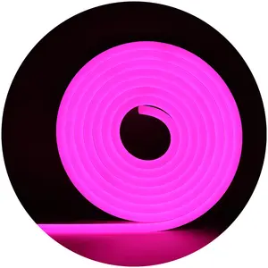 Waterproof IP67 6mm 8mm 10mm DC12V Pure Silicone Rope Strip Marrs Green RGB RGBIC Neon Flex Led For Custom Neon Sign