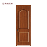 Portes intérieures en mélamine au design moderne, surface finie coupe-vent, MDF de haute qualité, revêtement en mélamine, porte durable pour appartement