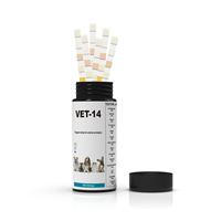 Fabricant de haute qualité Instrument vétérinaire pH Leucocytes Bandelettes de test de protéines sanguines Urine pour animaux de compagnie Prix d'usine Échantillon gratuit