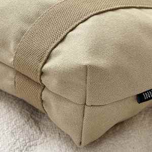 Sac fourre-tout en toile à motif lettres, vente directe d'usine, vente en gros, logo personnalisé, écologique, sac de plage transfrontalier - Product Image 4