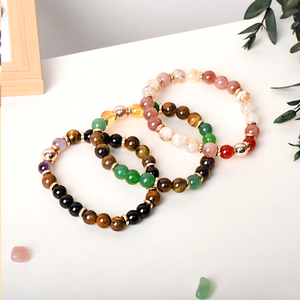 กำไลข้อมือคริสตัลธรรมชาติคุณภาพสูง งานฝีมือทำมือ สำหรับผู้หญิง ของขวัญ - Product Image 3